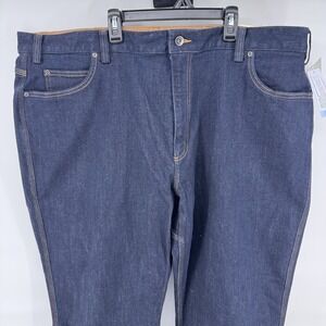 Duluth Coolmax Flex Ballroom Jeans Men's 46x30 Blue Workwear Stretch Denim Relax